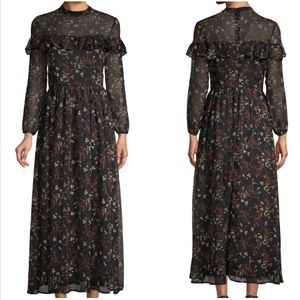 BB Dakota Ruffle Top Flower Dress BNWT Sz 8